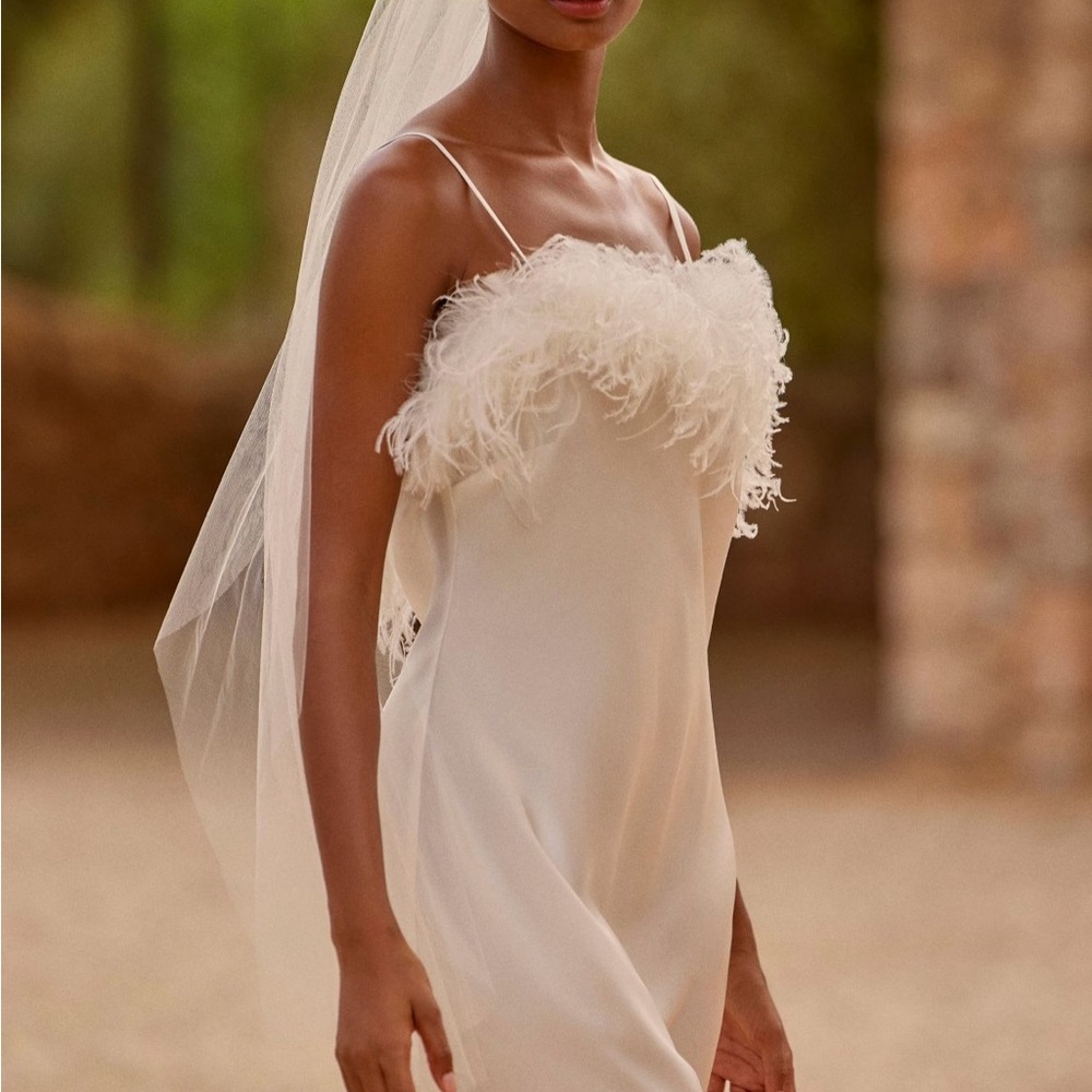 Anthropologie Hutch Feather Dress